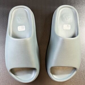 Adidas Yeezy Slide Slate Marine ID2349 Mens Size 9 Blue Grey Foam Sandals NEW K3